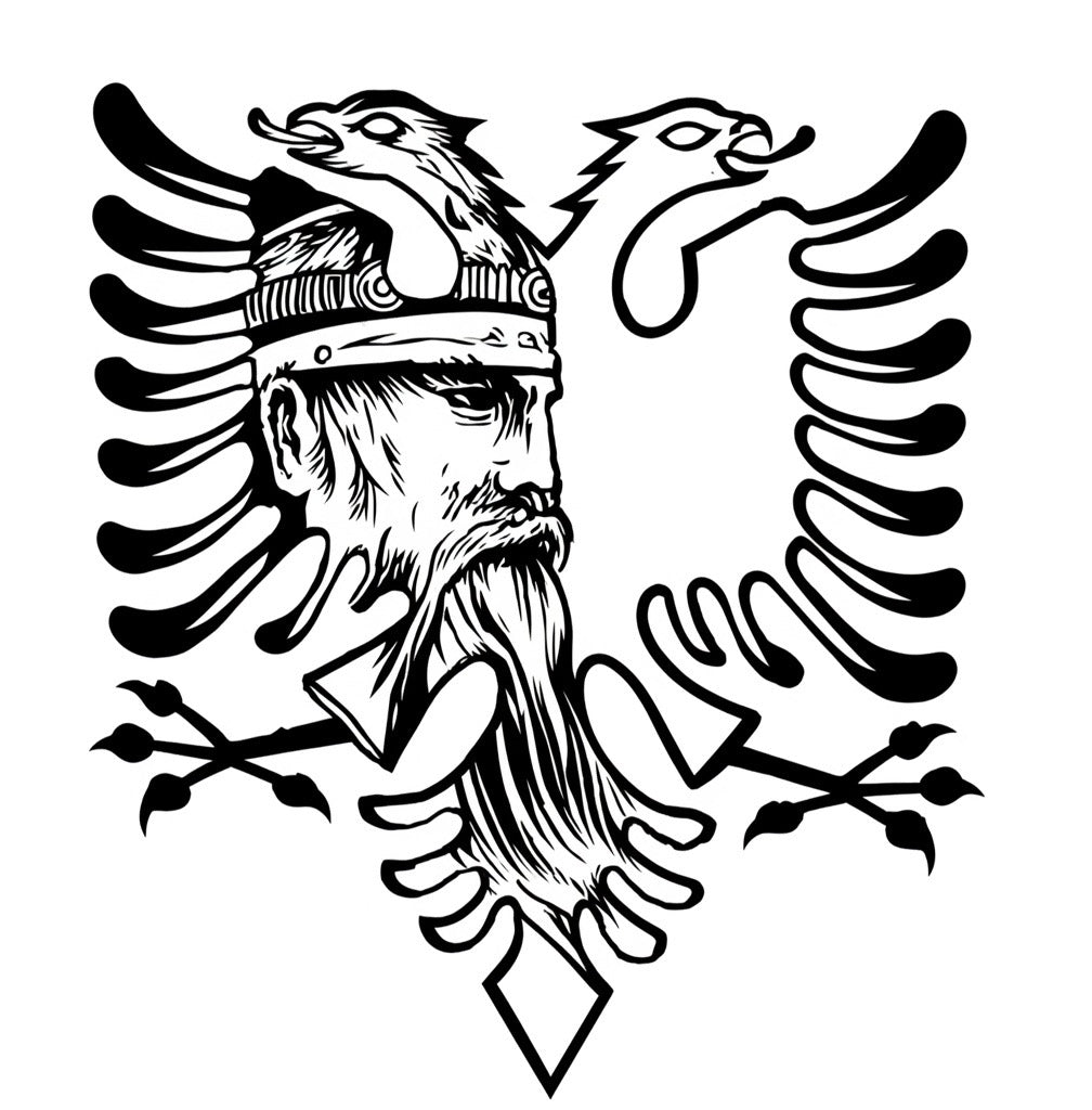 Skënderbeu me Shqiponjën Dykrenare
